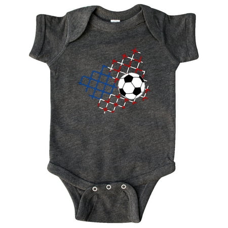Inktastic Soccer Ball Net with American Flag Colors Gift Baby Boy or Baby Girl Bodysuit
Inktastic Soccer Ball Net with American Flag Colors Gift Baby Boy or Baby Girl Bodysuit