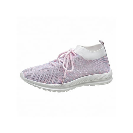 Sanviglor Womens Running Shoe Mesh Athletic Shoes Lace Up Sneakers Sports Lightweight Non-slip Flats Comfort Slip On Trainers Pink Purple 4.5
Sanviglor Womens Running Shoe Mesh Athletic Shoes Lace Up Sneakers Sports Lightweight Non-slip Flats Comfort Slip On Trainers Pink Purple 4.5