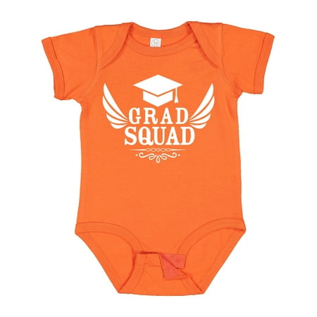 Inktastic Grad Squad with Graduation Cap and Wings Gift Baby Boy or Baby Girl Bodysuit
Inktastic Grad Squad with Graduation Cap and Wings Gift Baby Boy or Baby Girl Bodysuit