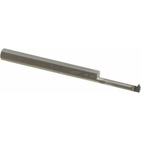 Accupro 0.4 Cutting Depth 32 to 64 TPI 0.09 Diam Internal Thread Solid Carbide Single Point Threading Tool
Accupro 0.4 Cutting Depth 32 to 64 TPI 0.09 Diam Internal Thread Solid Carbide Single Point Threading Tool
