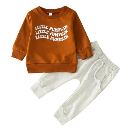 Youmylove Toddler Boys Girls Long Sleeve Pumpkin Letter Prints T Shirt Pullover Tops Pants Outfits
Youmylove Toddler Boys Girls Long Sleeve Pumpkin Letter Prints T Shirt Pullover Tops Pants Outfits