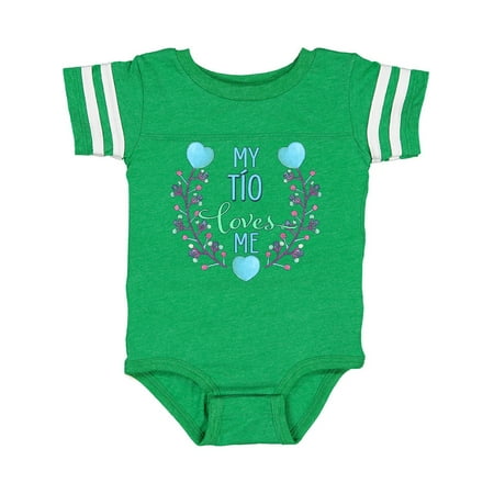 Inktastic My Tío Loves Me with Flowers and Hearts Gift Baby Boy or Baby Girl Bodysuit
Inktastic My Tío Loves Me with Flowers and Hearts Gift Baby Boy or Baby Girl Bodysuit