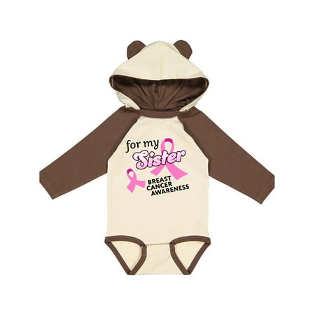 Inktastic For My Sister - Breast Cancer Awareness Gift Baby Boy or Baby Girl Long Sleeve Bodysuit
Inktastic For My Sister - Breast Cancer Awareness Gift Baby Boy or Baby Girl Long Sleeve Bodysuit