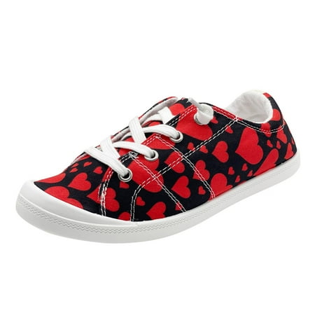 Casual Shoes for Women Women Shoes Casual Valentine Day Love Printing Sports Shoes Canvas Fashion Casual Shoes Women Casual Shoes Canvas Black 39
Casual Shoes for Women Women Shoes Casual Valentine Day Love Printing Sports Shoes Canvas Fashion Casual Shoes Women Casual Shoes Canvas Black 39