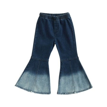 Toddler Bell Bottom Jeans Toddler Girls Gradient Stretch Pants Bell Bottoms Ruffle Trousers Flare Pants Baby Child Kids Playwear Streetwear
Toddler Bell Bottom Jeans Toddler Girls Gradient Stretch Pants Bell Bottoms Ruffle Trousers Flare Pants Baby Child Kids Playwear Streetwear