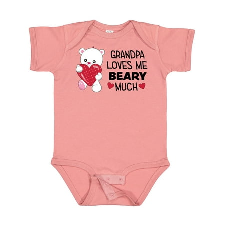 Inktastic Grandpa Loves Me Beary Much- Cute Bear Gift Baby Boy or Baby Girl Bodysuit
Inktastic Grandpa Loves Me Beary Much- Cute Bear Gift Baby Boy or Baby Girl Bodysuit