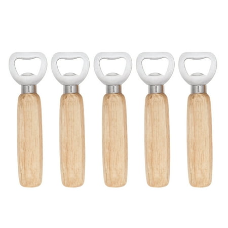 5pcs Wooden Handle Bottle Opener Creative Portable Lifter Party Supplies Unique Beverage Lid Removal for Home Bar
5pcs Wooden Handle Bottle Opener Creative Portable Lifter Party Supplies Unique Beverage Lid Removal for Home Bar