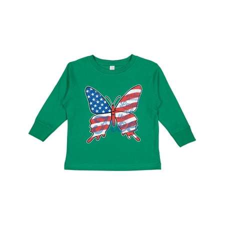 Inktastic Patriotic Butterfly Gift Toddler Toddler Girl Long Sleeve T-Shirt
Inktastic Patriotic Butterfly Gift Toddler Toddler Girl Long Sleeve T-Shirt