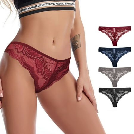 Attraco Women’s Lace Panties Sexy Bikini Stretch Knicker Seamless Underwear Pack of 4 S-XL
Attraco Women’s Lace Panties Sexy Bikini Stretch Knicker Seamless Underwear Pack of 4 S-XL