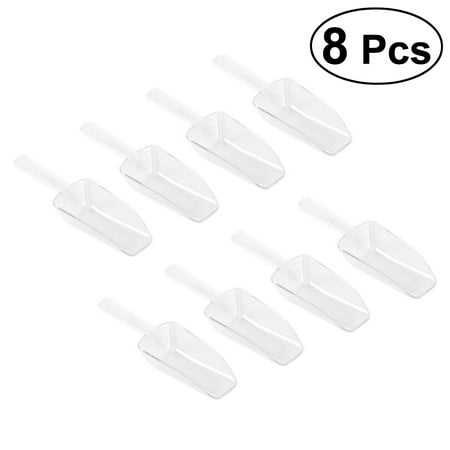 8Pcs Plastic Scoop Mini Clear Flour Ice Candy Dessert Buffet Popcorn Scoop Shovel (White)
8Pcs Plastic Scoop Mini Clear Flour Ice Candy Dessert Buffet Popcorn Scoop Shovel (White)