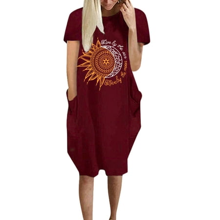 Capreze Casual Lounge Sleep Shirts Dress for Women Short Sleeve Loose Nightgowns Loungewear Pjs Pajama Dress
Capreze Casual Lounge Sleep Shirts Dress for Women Short Sleeve Loose Nightgowns Loungewear Pjs Pajama Dress