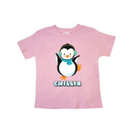 Inktastic Chillin Penguin Gift Toddler Boy or Toddler Girl T-Shirt