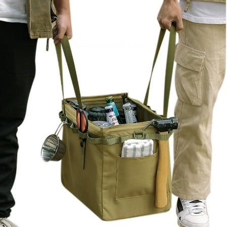 Outdoor Folding Storage Box Camping Storage Tool Bag Large Capacity Tote Bag Multifunctional Storage Picnic Organizing Bag-Black(One for One)
Outdoor Folding Storage Box Camping Storage Tool Bag Large Capacity Tote Bag Multifunctional Storage Picnic Organizing Bag-Black(One for One)