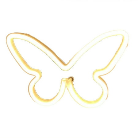 LED Lights Butterfly Shape Sign Decoration Wall Lamp for Lovers Gift Wedding Night Lights E
LED Lights Butterfly Shape Sign Decoration Wall Lamp for Lovers Gift Wedding Night Lights E