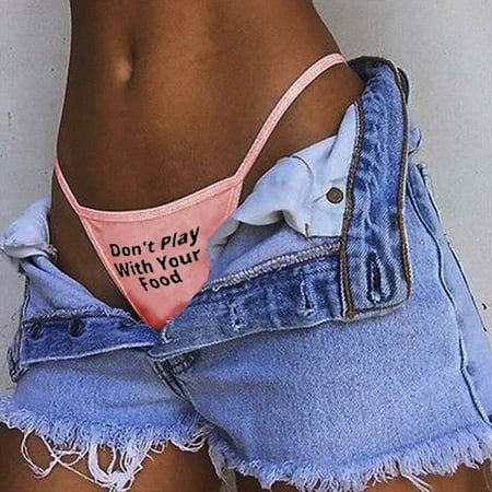 Knosfe Breathable Underwear for Women Print Panties Women s Stretch Low Waisted Thong
Knosfe Breathable Underwear for Women Print Panties Women s Stretch Low Waisted Thong