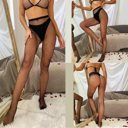 Women Diamond Colored Diamond Shiny Mesh Open File Pantyhose Lingerie Underwear Cutout Lingerie plus Size Lingerie for Women Robe Eatable Panties
Women Diamond Colored Diamond Shiny Mesh Open File Pantyhose Lingerie Underwear Cutout Lingerie plus Size Lingerie for Women Robe Eatable Panties