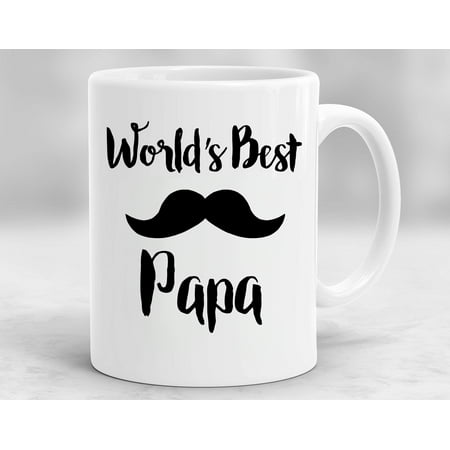 SUNENAT World s Best Papa Ceramic White Coffee Mugs 11 Fl Oz Father s Day Birthday Christmas Gift for Papa
SUNENAT World s Best Papa Ceramic White Coffee Mugs 11 Fl Oz Father s Day Birthday Christmas Gift for Papa