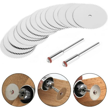 BUYISI 15Pcs Mini Circular Saw Blade Kit Stainless Steel Cutting Wheel Disc Rotary Tool
BUYISI 15Pcs Mini Circular Saw Blade Kit Stainless Steel Cutting Wheel Disc Rotary Tool