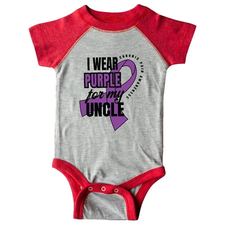 Inktastic Chronic Pain I Wear Purple For My Uncle Gift Baby Boy or Baby Girl Bodysuit
Inktastic Chronic Pain I Wear Purple For My Uncle Gift Baby Boy or Baby Girl Bodysuit
