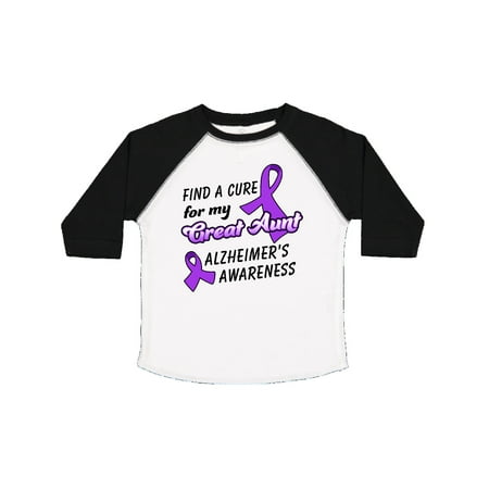 Inktastic Alzheimer s Awareness Find a Cure for my Great Aunt Gift Toddler Boy or Toddler Girl T-Shirt
Inktastic Alzheimer s Awareness Find a Cure for my Great Aunt Gift Toddler Boy or Toddler Girl T-Shirt