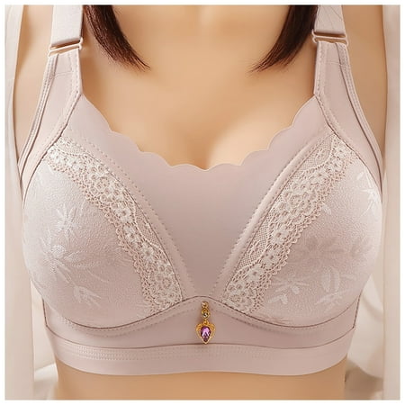 RPVATI Women Comfortable Full Coverage Bra Wirefree Push Up Bras Lightly Wireless T-Shirt Bra
RPVATI Women Comfortable Full Coverage Bra Wirefree Push Up Bras Lightly Wireless T-Shirt Bra