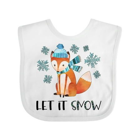 Inktastic Let it Snow Cute Orange Fox in Hat and Scarf Gift Baby Boy or Baby Girl Bib
Inktastic Let it Snow Cute Orange Fox in Hat and Scarf Gift Baby Boy or Baby Girl Bib
