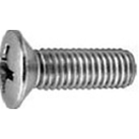 AMZ Clips And Fasteners 50 #8-32x1-1/4 Phil Oval Head Mach Screw 18-8 Stainless