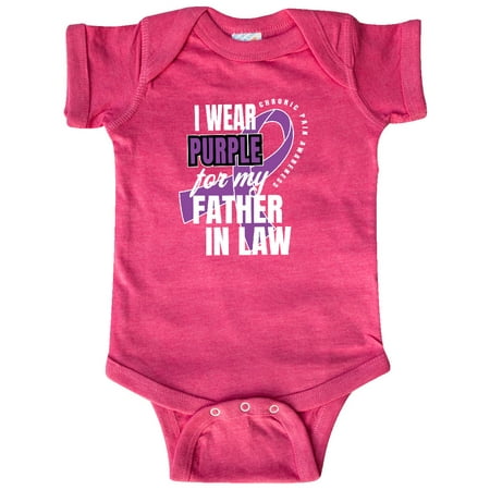 Inktastic Chronic Pain I Wear Purple For My Father in Law Gift Baby Boy or Baby Girl Bodysuit
Inktastic Chronic Pain I Wear Purple For My Father in Law Gift Baby Boy or Baby Girl Bodysuit