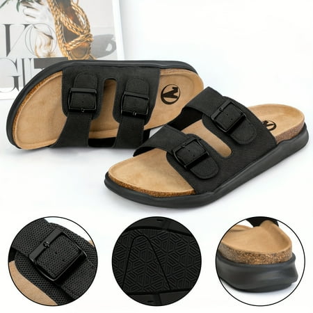 Men s Solid Color Open Toe Breathable Slippers With Adjustable Straps Comfy Non Slip Casual Durable Summer Beach Water Shoes
Men s Solid Color Open Toe Breathable Slippers With Adjustable Straps Comfy Non Slip Casual Durable Summer Beach Water Shoes