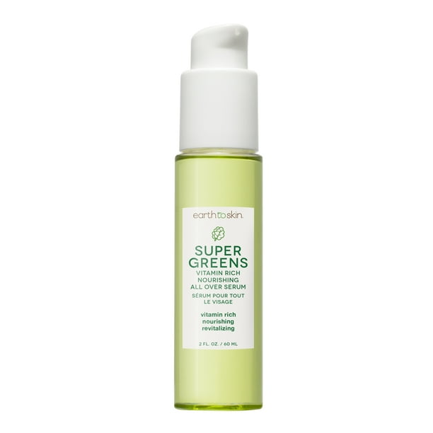 Earth to Skin Super Greens Nourshing All Over Serum, 2.03 oz