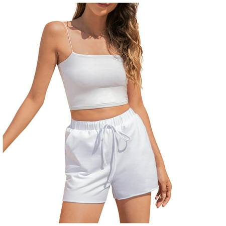 Cathalem Pajama Shorts Women Casual Pockets Womens Comfy Elastic Pants Drawstring Summer Shorts Beach Women s Shorts plus Size Shorts White Medium
Cathalem Pajama Shorts Women Casual Pockets Womens Comfy Elastic Pants Drawstring Summer Shorts Beach Women s Shorts plus Size Shorts White Medium