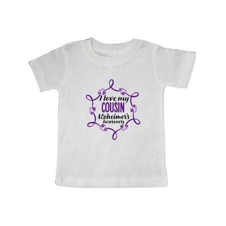 Inktastic I Love My Cousin Alzheimer s Awareness with Purple Hearts Gift Baby Boy or Baby Girl T-Shirt
Inktastic I Love My Cousin Alzheimer s Awareness with Purple Hearts Gift Baby Boy or Baby Girl T-Shirt