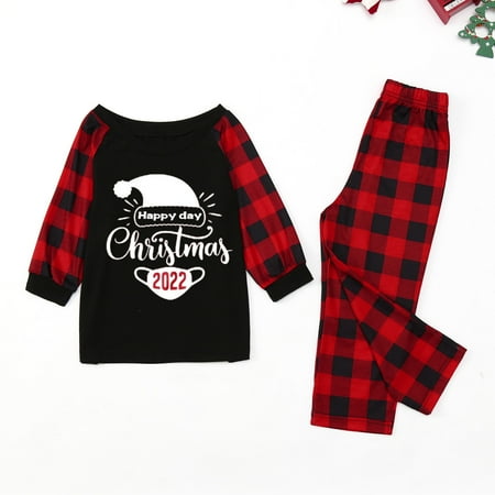 Pxiakgy Christmas Kids Pajamas Set 2022 Happy Print For Family Sleepwear Matching Set christmas gifts Black 8-9Year
Pxiakgy Christmas Kids Pajamas Set 2022 Happy Print For Family Sleepwear Matching Set christmas gifts Black 8-9Year
