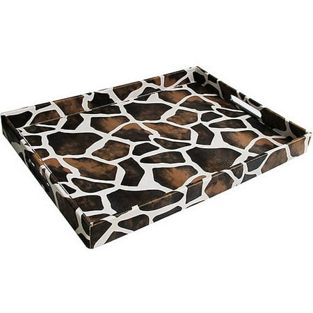Giraffe Leather Tray