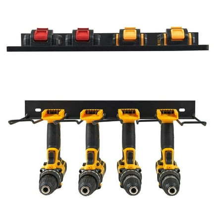 Innens Tool Organizer Rack Power Tools Storage Wall Mount for Drill Screwdrivers Black
Innens Tool Organizer Rack Power Tools Storage Wall Mount for Drill Screwdrivers Black