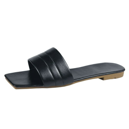 Quealent Adult Women Sandal Size 11 Womens Sandals Women Sandals Summer New Pattern Simple Solid Color Thick Heel Pumps for Women Sandals Black 8
Quealent Adult Women Sandal Size 11 Womens Sandals Women Sandals Summer New Pattern Simple Solid Color Thick Heel Pumps for Women Sandals Black 8