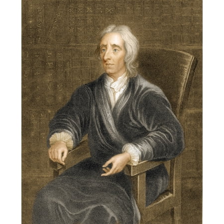 John Locke English Philosopher Rolled Canvas Art - Science Source (18 x 24)
