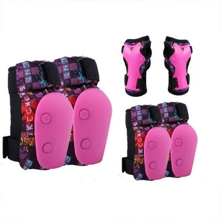 1Set Protective Gear Knee Pads Elbow Pads for Skating Skateboarding Cycling Kids Children Safety Knee Elbow Supports for Skiing Bike Pink S
1Set Protective Gear Knee Pads Elbow Pads for Skating Skateboarding Cycling Kids Children Safety Knee Elbow Supports for Skiing Bike Pink S