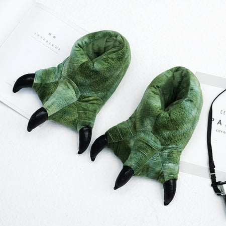 QWZNDZGR Funny Unisex Animal Paw Slippers Shoes Dinosaur Claw Slippers Fuzzy Winter Warm Home Indoor Room Shoes Cosplay Costume
QWZNDZGR Funny Unisex Animal Paw Slippers Shoes Dinosaur Claw Slippers Fuzzy Winter Warm Home Indoor Room Shoes Cosplay Costume