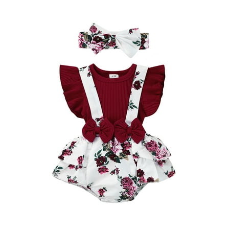 Bagilaanoe Newborn Baby Girl Romper Dress Fly Sleeve Ruffle Patchwork Jumpsuit Skirt +Headband 3M 6M 9M 12M 18M Summer Casual Outfits
Bagilaanoe Newborn Baby Girl Romper Dress Fly Sleeve Ruffle Patchwork Jumpsuit Skirt +Headband 3M 6M 9M 12M 18M Summer Casual Outfits