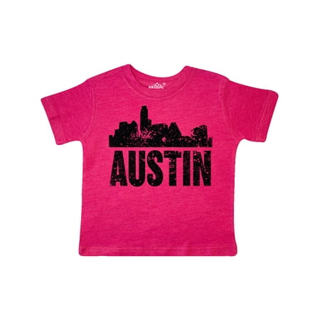 Inktastic Austin Skyline Grunge Gift Toddler Boy or Toddler Girl T-Shirt