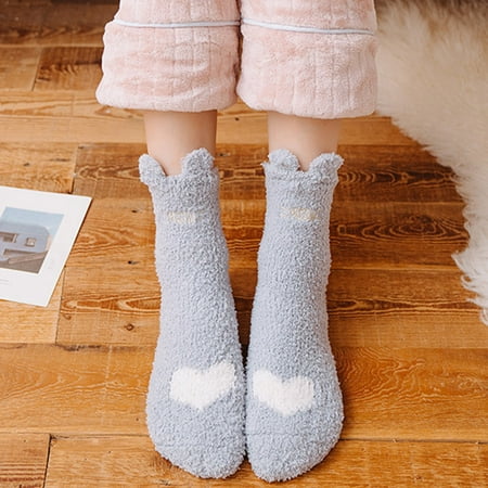 20 pairs Women Winter Printing Thickened Coral Fleece Socks Nonslip Floor Socks Stockings funny socks Color random
20 pairs Women Winter Printing Thickened Coral Fleece Socks Nonslip Floor Socks Stockings funny socks Color random
