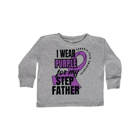 Inktastic Chronic Pain I Wear Purple For My Step Father Gift Toddler Boy or Toddler Girl Long Sleeve T-Shirt
Inktastic Chronic Pain I Wear Purple For My Step Father Gift Toddler Boy or Toddler Girl Long Sleeve T-Shirt