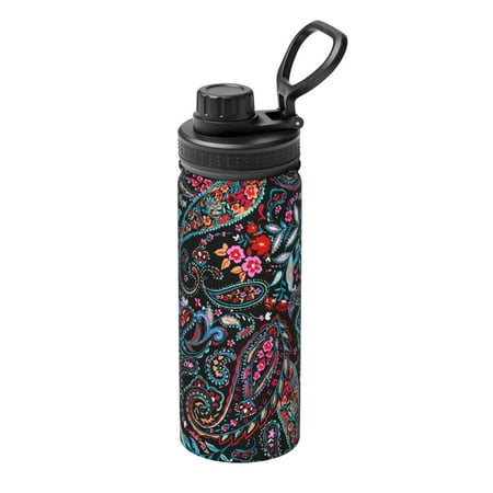 Goofa Paisley Print 18oz Sports Insulated Kettle With Straw Water Bottle Sports Water Bottle For Running Hiking Cycling Climbing Mans Womans
Goofa Paisley Print 18oz Sports Insulated Kettle With Straw Water Bottle Sports Water Bottle For Running Hiking Cycling Climbing Mans Womans