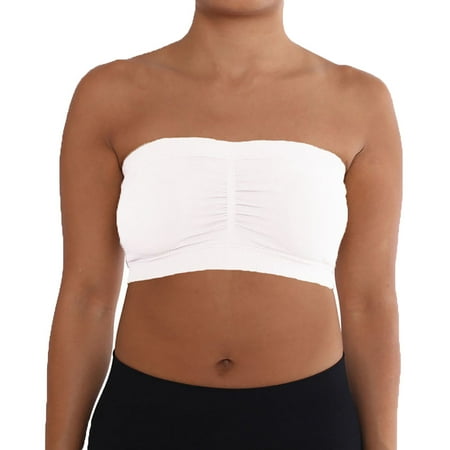 LAVRA Women s Plus Size Strapless Padded Bra Bandeau Tube Top Removable Pads Seamless
LAVRA Women s Plus Size Strapless Padded Bra Bandeau Tube Top Removable Pads Seamless