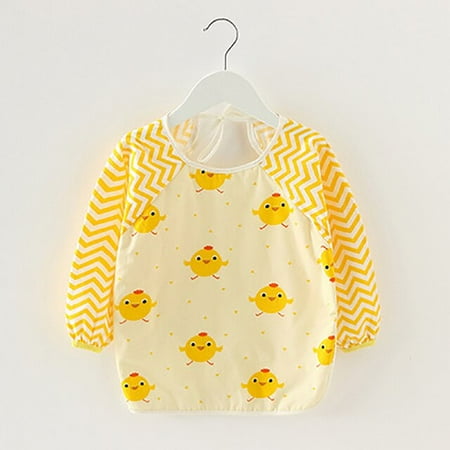 QWZNDZG Baby Long Sleeved Bibs Toddler Apron Bibs Autumn Cartoon Waterproof Mealtime Protection Washable Easy Clean Smock for Kids 0-7Y
QWZNDZG Baby Long Sleeved Bibs Toddler Apron Bibs Autumn Cartoon Waterproof Mealtime Protection Washable Easy Clean Smock for Kids 0-7Y