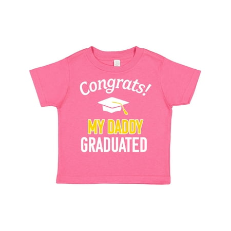 Inktastic Congrats! My Daddy Graduated with Cap Gift Toddler Boy or Toddler Girl T-Shirt
Inktastic Congrats! My Daddy Graduated with Cap Gift Toddler Boy or Toddler Girl T-Shirt