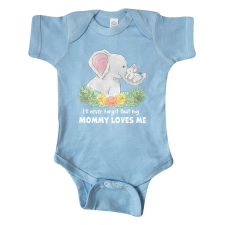 Inktastic I ll Never Forget That my Mommy Loves Me Cute Elephants Gift Baby Boy or Baby Girl Bodysuit
Inktastic I ll Never Forget That my Mommy Loves Me Cute Elephants Gift Baby Boy or Baby Girl Bodysuit