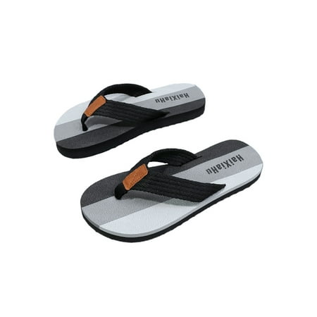 Gomelly Mens Flip-flops Summer Thong Sandals Beach Sandal Anti-slip Casual Shoes House Pool Flat Black Grey 7
Gomelly Mens Flip-flops Summer Thong Sandals Beach Sandal Anti-slip Casual Shoes House Pool Flat Black Grey 7