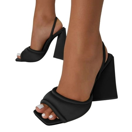 Cathalem Soled Wedges Leisure Shoes Casual Thick Sandals Fashion Womens Breathable Outdoor Womens Sandals with Arch Support Black 7.5
Cathalem Soled Wedges Leisure Shoes Casual Thick Sandals Fashion Womens Breathable Outdoor Womens Sandals with Arch Support Black 7.5